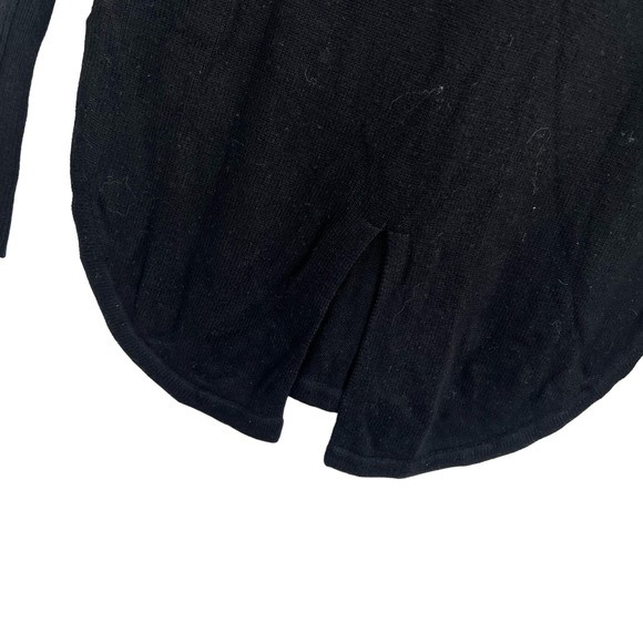 August 1 Eight Black Turtleneck Sweater Size Small - Picture 2 of 5